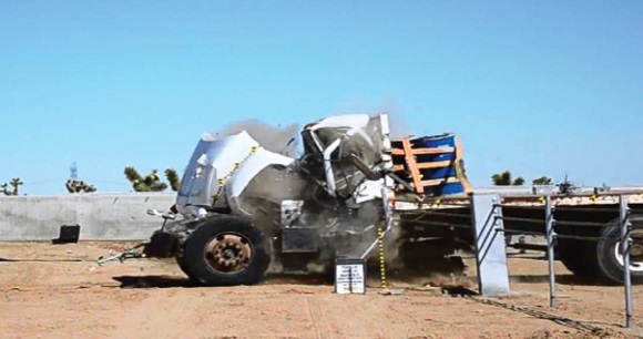 Anti-ram crash tests