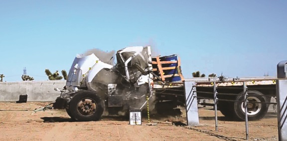 Crash rate barrier