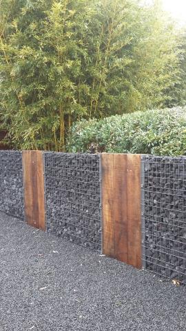 Gabion wall Zenturo - Libourne - France