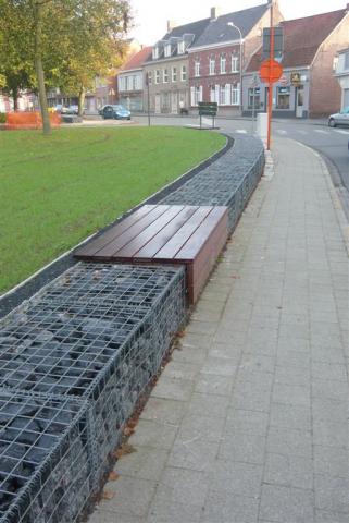 Gabions - Rollegem - Belgium - Center village