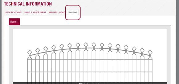 3D view for Betafence