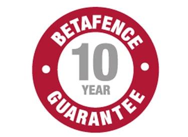 10 Years standard guarantee