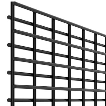 High security fencing panels